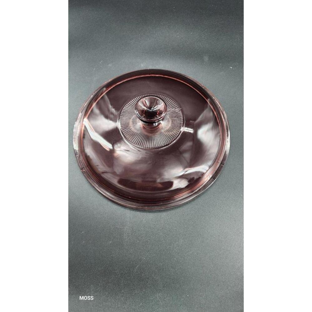 PYREX Corning Ware Vision Amethyst Purple Glass Replacement Lid -22 PYREX